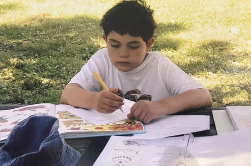 Zane Youssef in the park